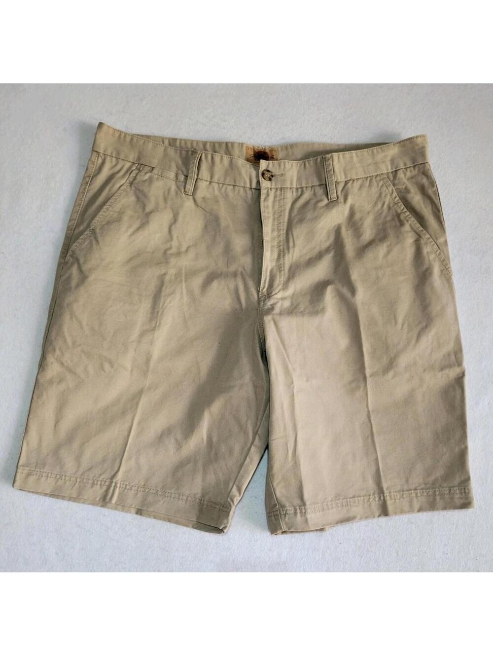 Boston Traders Flat Front Khaki Chino Short Size 42
